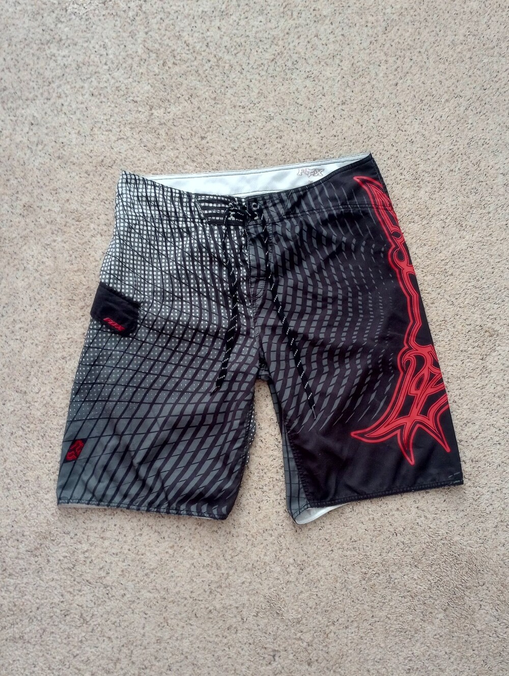 Fox Swim Trunks Swimming Shorts Outdoor Activewear Size 36